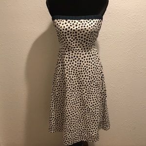 J crew blue and white dress